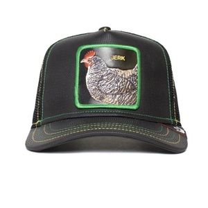 Goorin Bros The Farm Animal Trucker DRY RUB JERK CHICKEN Limited Edition JAMAICA